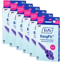 Tepe EasyFit Interdentale Ragers Maat M/L Paars - 6 x 6 stuks