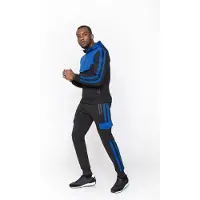 OMBRE SALE - Zayne - Valencia - Joggingpak Heren - Zwart - Blauw