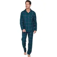 Pastunette Pyjama lang donkergroen
