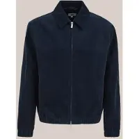 We fashion - Heren corduroy jack - Regular fit - Donkerblauw - Katoen - Maat: XS