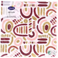 Duni Golden Impuls - Servetten - 33x33 cm