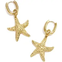 Yehwang Zeester earrings - oorbellen - sieraden - RVS - roestvrij staal - jewelry - sieraad - oorbel - zomer - goud kleurig