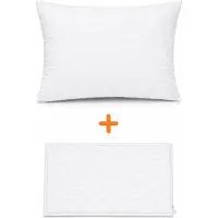Decoware Comfort Hoofdkussen 60x70 cm – Inclusief Kussenbeschermer met Rits – 700 gram Vulling – Anti-allergisch