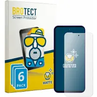 BROTECT - Screenprotector voor Fairphone 6 Plus - Folie Beschermfolie matte 6 Stuks