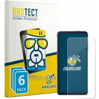 BROTECT Screenprotector 6 Stuks voor Samsung Galaxy XCover Pro (case-friendly) Beschermglas transparant