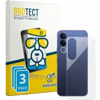 BROTECT Screenprotector 3 Stuks voor Vivo V70 FE (Achterkant) Beschermglas transparant