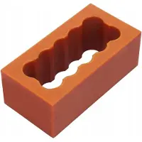 Rosfix Vorm Tweerijige - 2x3 Accu Mal 18650 - Stabiele Bodem, 6 Cellen - Voor Puntlassen Accu's