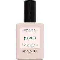 Manucurist Paris Green Top Coat 15 ml - Shimmery Gold