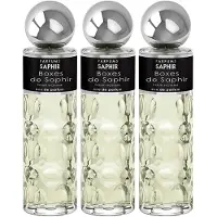 Saphir Boxes 200ml Eau De Parfum 3 Eenheden