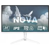AROZZI Nova 24" Gaming Monitor - Full HD IPS - 200Hz - Wit