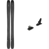 Atomic - Packs (ski's & bindingen) - Pack Maverick 105 CTI 2026 voor Unisex van Hout - Zwart
