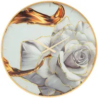 Mauro Ferretti wandklok, roze, multicolor, diameter 80 cm