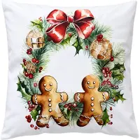 Clayre & Eef Sierkussen 45x45 cm Wit Polyester