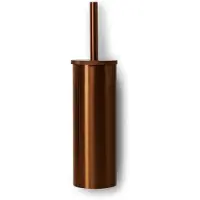 BLUE LABEL Vida Facet Toiletborstelgarnituur Wand - Geborsteld Brons PVD - Messing - Accessoires, Toilet accessoires, Toiletborstelhouders - 8711802006818