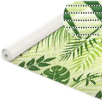 ANRO Badmat Tropisch Groen 65x240cm Antislip Douchemat Afwasbaar Sneldrogend