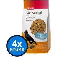 Beaphar 4x - universeelvoer 1kg - Vogelvoer - 1 kg