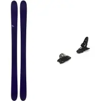 Candide Skis - Packs (ski's & bindingen) - Pack Resort 101 2026 voor Heren van Hout - Marine blauw