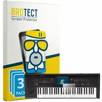 BROTECT - Screenprotector voor KORG Kronos 3 (2025) 61 - Folie Beschermfolie Beschermglas matte 3 Stuks