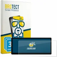 BROTECT Screenprotector 3 Stuks voor Xtrons QWBX24CCB12E92 Beschermglas transparant