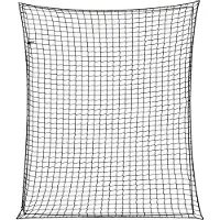 Syfax Aanhangwagennet elastisch touw 3,5x3 m polypropeen zwart