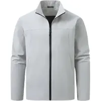 Allthemen Heren Casual Opstaande Kraag Windjack - Waterdicht Vlekvrij - XL