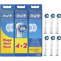 Oral-B 6x Opzetborstels Precision Clean 6 stuks