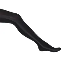Bonnie Doon Uniform Stripe Tights - Black - S (36/38)