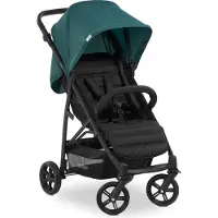 Markenlos Compacte kinderwagen voor kinderen tot 25 kg | Verstelbare hoogte en opvouwbaar, met grote opbergmand | Geschikt vanaf de geboorte