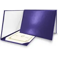 OEM Diplomaetui A4, blauw, documentenhouder