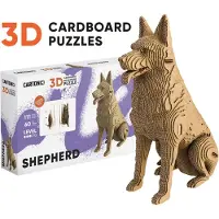 Cartonic -SHEPHERD- 3D Puzzel-Speelgoed- Puzzel-DIY- Creatief- Karton- Kinderen en volwassen- 3D- puzzel
