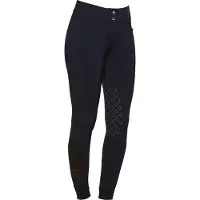Cavalleria Toscana Dames American Full Grip Classic Hoge Taille Rijbroek XS Navy