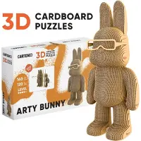 Cartonic -3D PUZZLE -SURPRISE CARTONSTERS- puzzelen karton 3D DIY Creatief Speelgoed Decoratie Interieur Cadeau Ecologisch Voor kinderen en volwassenen