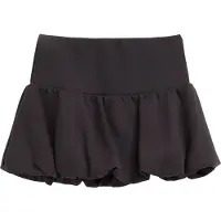 We fashion korte ballonrok - zwart Meisjes Polyester Effen - maat 158/164