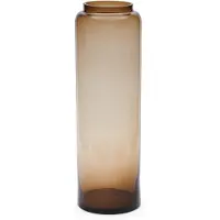 Rivièra Maison RM Tall Vase - Vaas - Glas - Brown - 20.0 x 20.0