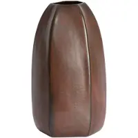 Light & Living Light&living Vaas deco Ø21x37 cm SERRA keramiek mat donker rood-bruin