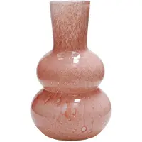 Vase the World Vaas Lindi Elite | Roze | Mondgeblazen glas | D22 x H 36 cm