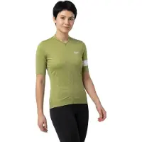 Rapha - Women's Core Jersey - Fietsshirt L, groen/olijfgroen