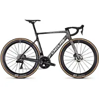 Focus Izalco Max 9.9 racefiets met Shimano Dura-Ace Di2 12-speed, 700 mm, grijs/zwart, 2026 || Maat: XL / 187-194 cm