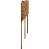 vidaXL Live Edge Hoofdbord ROSTOCK Naturel 140 cm Massief Acacia Hout