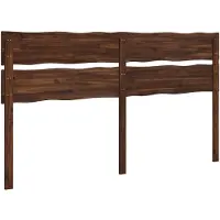 vidaXL Live Edge Hoofdbord ROSTOCK Donkerbruin 200 cm