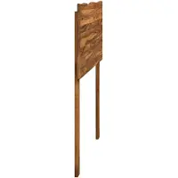 vidaXL Live Edge Hoofdbord ROSTOCK Naturel 80 cm Massief Acacia Hout