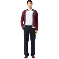 Lacoste Polohemd voor heren uit de Roland Garros-collectie (Wit)