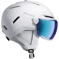 Atomic Savor Visor Stereo, skihelm met vizier, wit