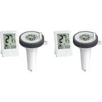 Tlily Zwembadthermometer Drijvend, Gemakkelijk Af te Lezen, Digitaal