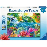 Ravensburger Ocean Treasures Puzzel 300 XXL Stukjes | Kinderpuzzel vanaf 9 Jaar | Onderwaterwereld & Zeedieren