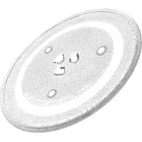 TAUOH Universele Glazen Draaischijf van 318 mm/12,5 Inch voor Magnetrons, Universeel Y-Type DE74-20015G, Vervangende Glazen Draaischijf voor Magnetrons