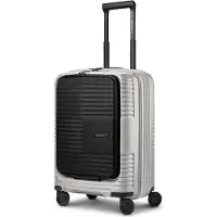 Redolz Essentials 17 2.0 4 wielen Cabinewagen 55 cm Laptopvak met uitbreidingsplooi grijs