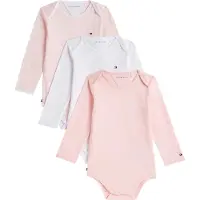 Tommy Hilfiger Geschenkbox - 3er-Pack Body l/ä - Whimsy PinkPINK - - 68 - Body L/Ä