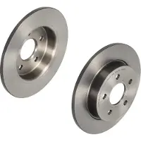 Brembo Remschijf 08A02921 achter, volledig, 1 Stuk