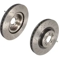 Brembo Remschijf 09A95821 voorkant, geventileerd, sterk gecarboniseerd, 1 Stuk